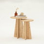 Hanah Home Mushroom - Sapphire Oak